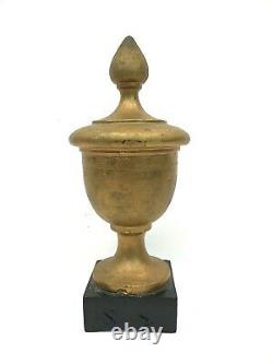 Antique 9.5 Cast Iron Finial fence newel post steam engine coffee grinder stove