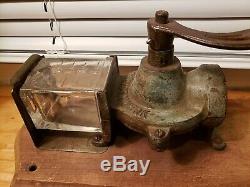 Antique ALEXANDERWERK Wall Mount no. 03 COFFEE GRINDER Mill Cast Iron Vtg a10