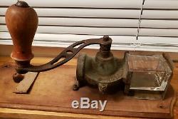 Antique ALEXANDERWERK Wall Mount no. 03 COFFEE GRINDER Mill Cast Iron Vtg a10