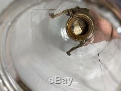 Antique ARCADE CRYSTAL # 1 Wall Mount Coffee Mill Grinder Gold