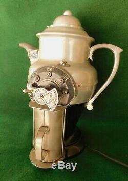 Antique American Duplex Co. Electric Coffee Pot Coffee Cutter / Grinder / Mill