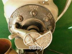 Antique American Duplex Co. Electric Coffee Pot Coffee Cutter / Grinder / Mill