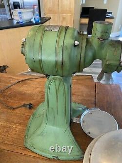 Antique American Duplex Electric Coffee Cutter (Grinder) in Working Condition