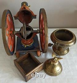 Antique American coffee grinder Enterprise # 6