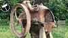 Antique And Very Rusty Corn Sheller Restoration