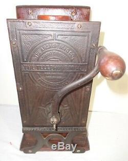 Antique Arcade Co. Telephone Mill Coffee Grinder For Coffee & Spice Complete