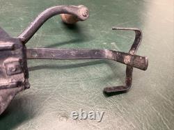 Antique Arcade Coffee Grinder #25 Cast Iron Wall Mount with Original Lid