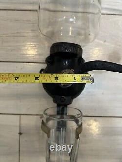 Antique Arcade Coffee Grinder Cast Iron Wall Mount