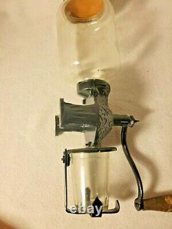 Antique Arcade Coffee Grinder Original Body, Arm and Cup Holder Good Condition