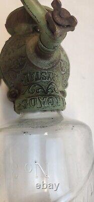 Antique Arcade Crystal Coffee Grinder