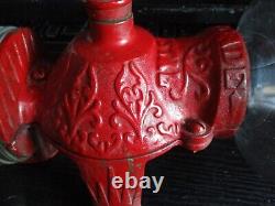 Antique Arcade Crystal Coffee Grinder NO. 3 Original Paint Exceptional Condition