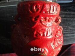 Antique Arcade Crystal Coffee Grinder NO. 3 Original Paint Exceptional Condition