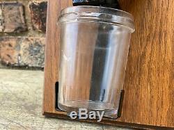 Antique Arcade Crystal LEES Coffee Grinder No. 25 Wall Mount Cast Iron Freeport