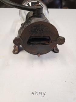 Antique Arcade Crystal No. 1 Wall Mounted Coffee Grinder See All Details