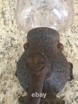 Antique Arcade Crystal No 3 Coffee Grinder