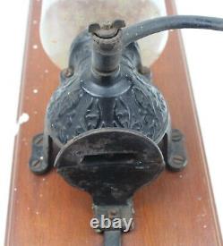 Antique Arcade Crystal No. 3 Coffee Grinder Wall Mount Cast Iron Mill Works
