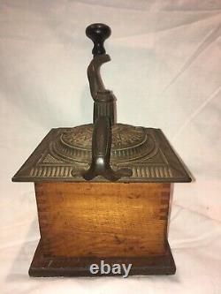 Antique Arcade Imperial # 707 Coffee Grinder Mill Pat. 1889 ex cond works