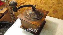 Antique Arcade Imperial Lap Top Coffee Grinder Mill