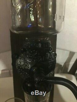 Antique Arcade No. 3 Crystal Wall Mount Coffee Grinder