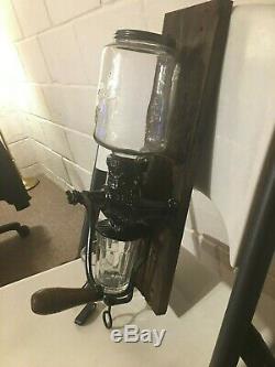 Antique Arcade No. 3 Crystal Wall Mount Coffee Grinder