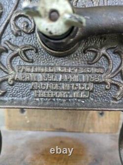 Antique Arcade Telephone Mill Coffee Grinder