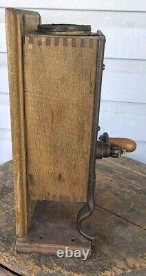 Antique Arcade Telephone Mill Coffee Grinder