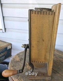 Antique Arcade Telephone Mill Coffee Grinder