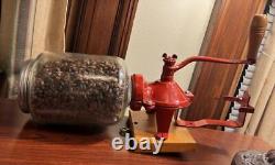 Antique Arcade Wall Coffee Grinder