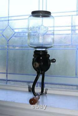 Antique Arcade Wall Mount Coffee Grinder Farmhouse Decor