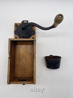 Antique Arcade X-Ray Coffee Grinder Needs Glass