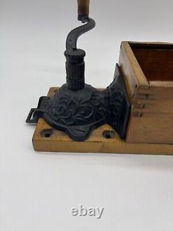 Antique Arcade X-Ray Coffee Grinder Needs Glass