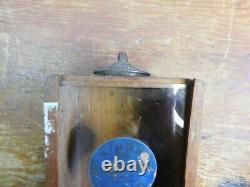 Antique Arcade X-Ray Wall Mount Glass Front Coffee Grinder Mill No. 1 #2