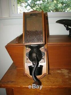 Antique Arcade X-ray Wall Mount Coffee Grinder