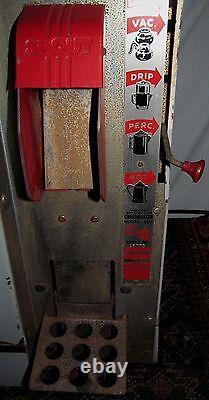 Antique Art Deco Industrial Coffee Bean Grinder Amazing Restaurant / Film Prop