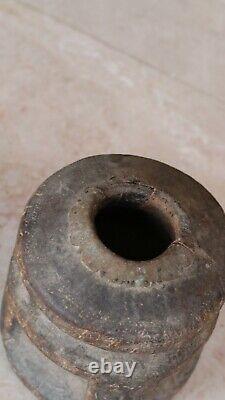 Antique Bedouin coffee grinder tribal ethnic wooden pestle middle east Mehbash