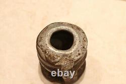 Antique Bedouin coffee grinder tribal ethnic wooden pestle middle east Mehbash