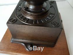 Antique Big Cast Iron Use Coffee Grinder Peugeot Freres A 2 Lux Model