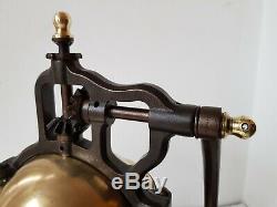 Antique Big Cast Iron Use Coffee Grinder Peugeot Freres A 2 Lux Model