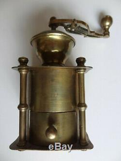 Antique Brass Coffee Grinder