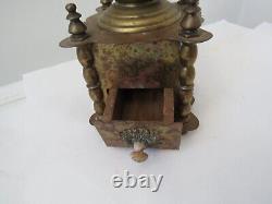 Antique Brass Coffee Grinder