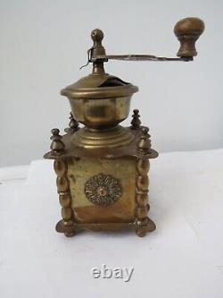 Antique Brass Coffee Grinder