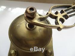 Antique Brass Coffee Grinder