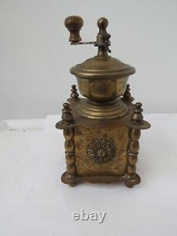 Antique Brass Coffee Grinder