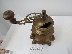 Antique Brass Coffee Grinder