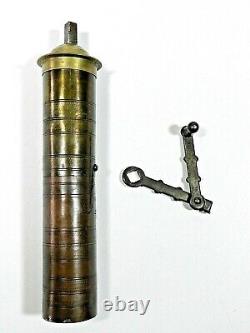 Antique Brass Turkish Coffee Grinder Pepper Mill