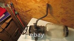 Antique Brighton Premier Wall Coffee Grinder