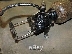 Antique Brighton/Premier Wall Mount Coffee Grinder Mill, 1905, Nice, Old, (VEX)