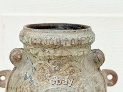 Antique Brighton Wall Mount Coffee Mill Grinder With Glass Jar