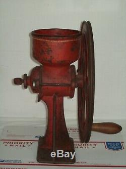 Antique C. S. Bell Co. Model No. 1-1/2 Original Cast Iron Swift Mill Coffee Grinder