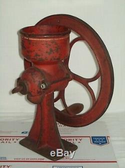 Antique C. S. Bell Co. Model No. 1-1/2 Original Cast Iron Swift Mill Coffee Grinder